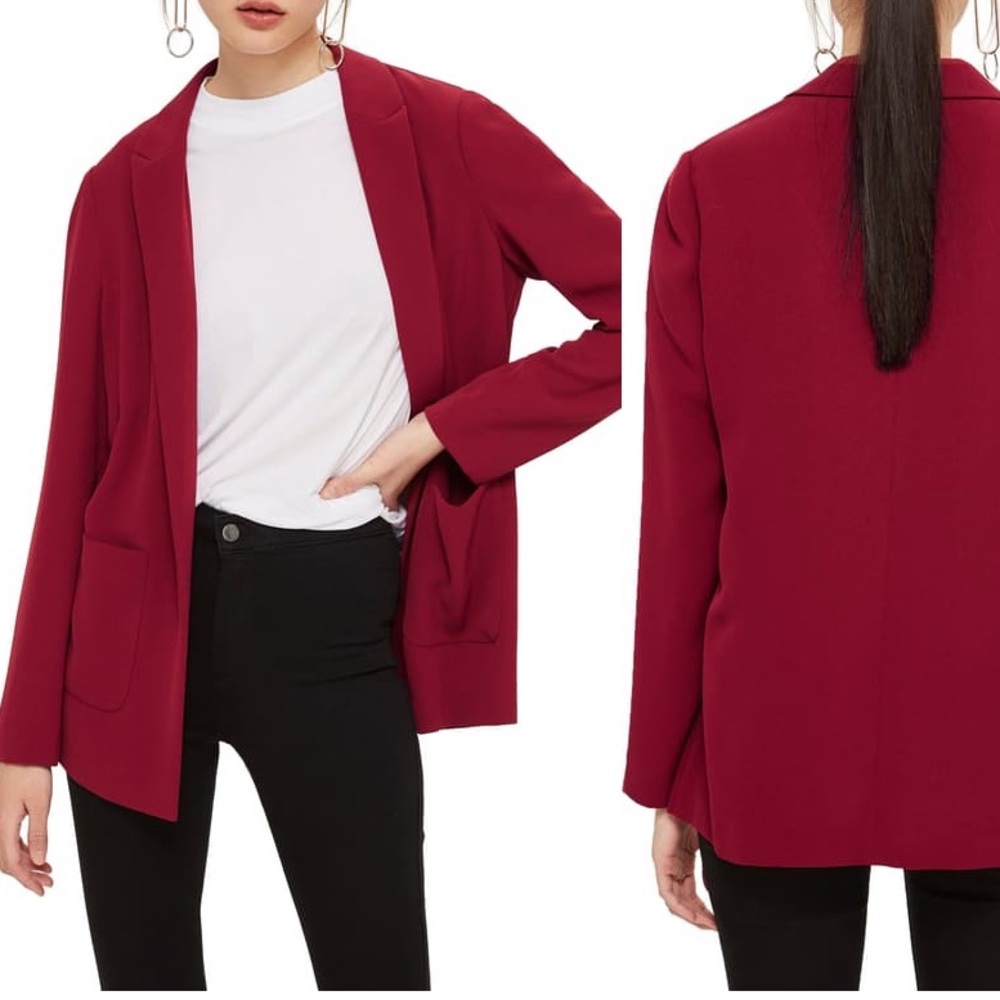 Topshop Chuck On Blazer